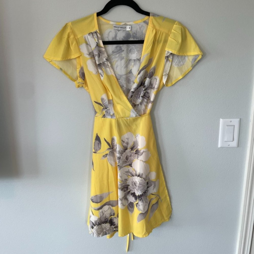 Hello Molly - Floral Wrap dress